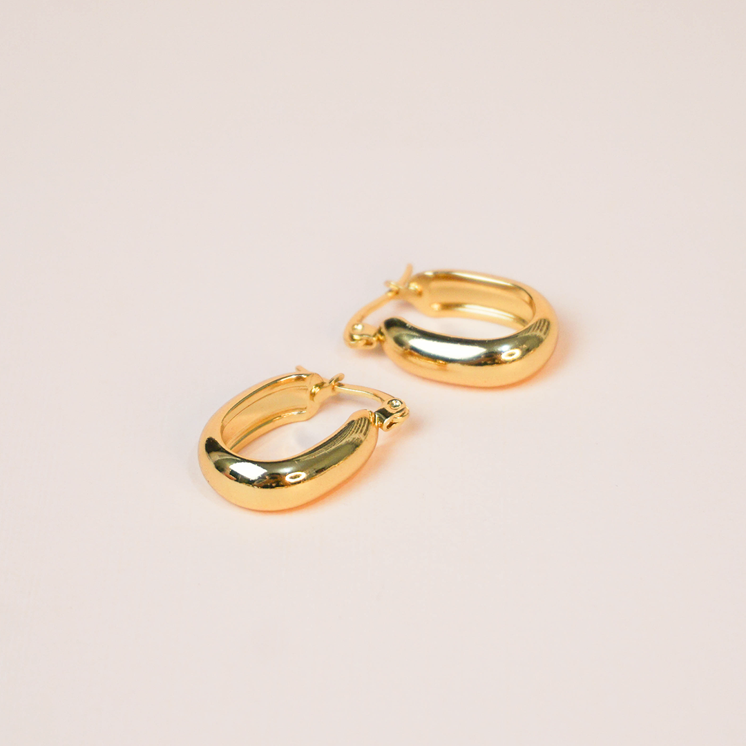 Aretes Kira dorados