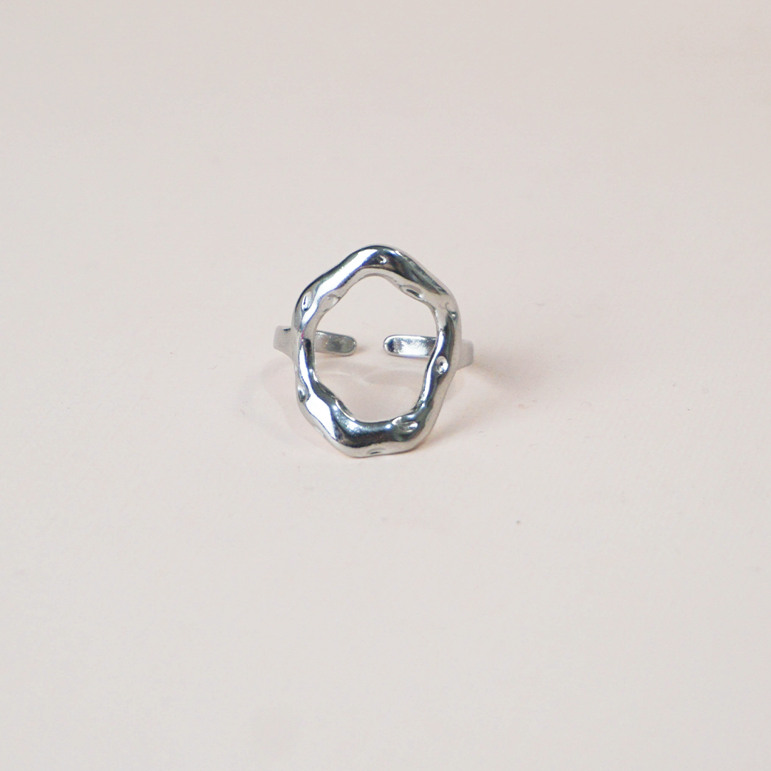 Anillo Turín plateado
