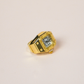 Anillo reloj cuadrado
