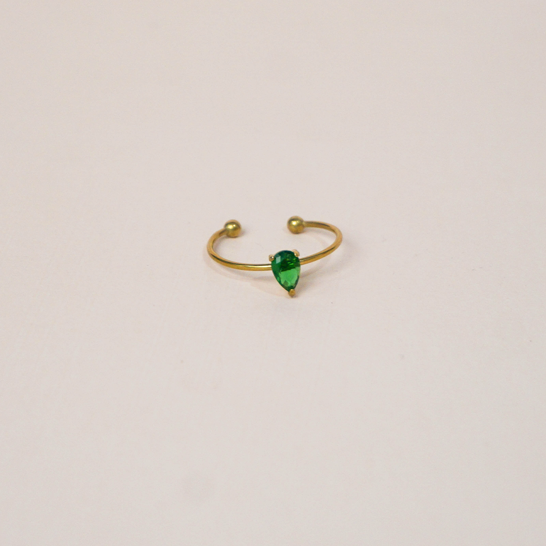Anillo Hailey verde