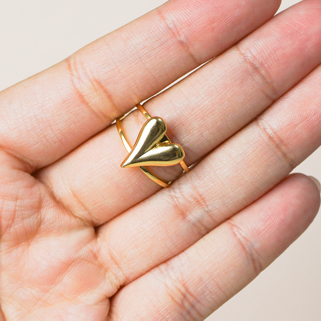Anillo corazón