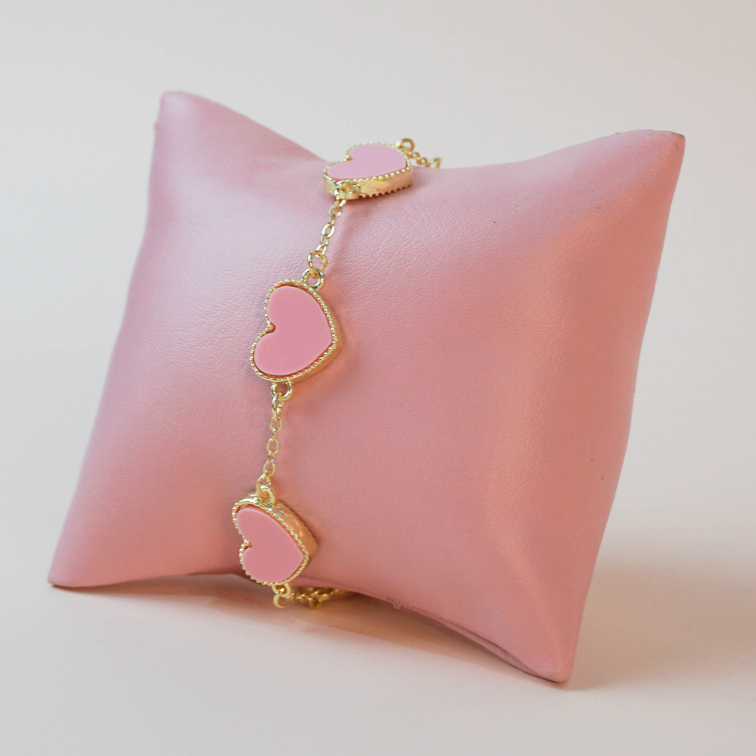 Pulsera Dania rosa