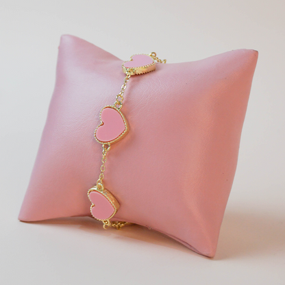 Pulsera Dania rosa