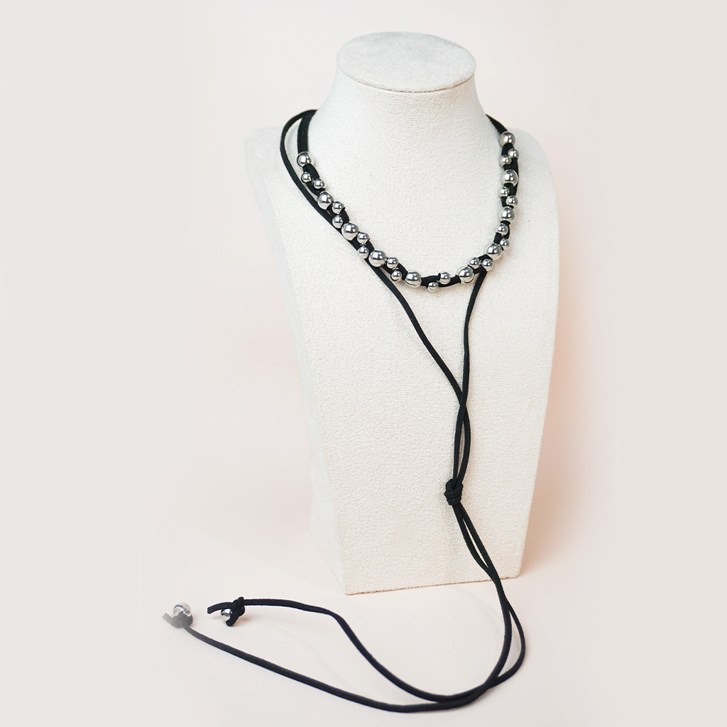 Collar Arya plateado