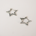 Aretes Sylvia plateados