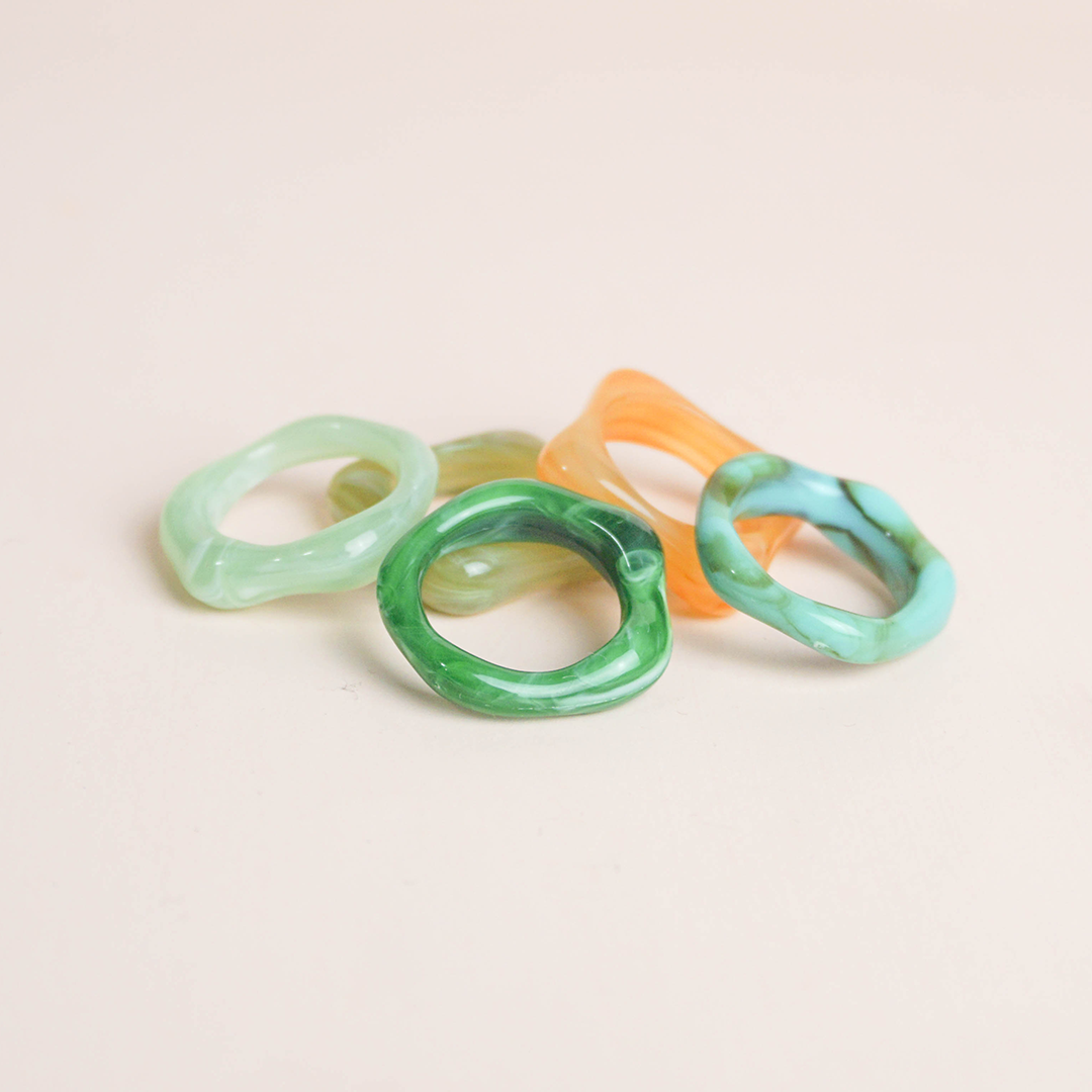 Set Anillo tropical