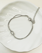 Pulsera Elena Plateada