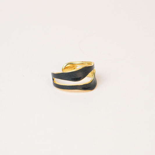 Anillo Ruby negro