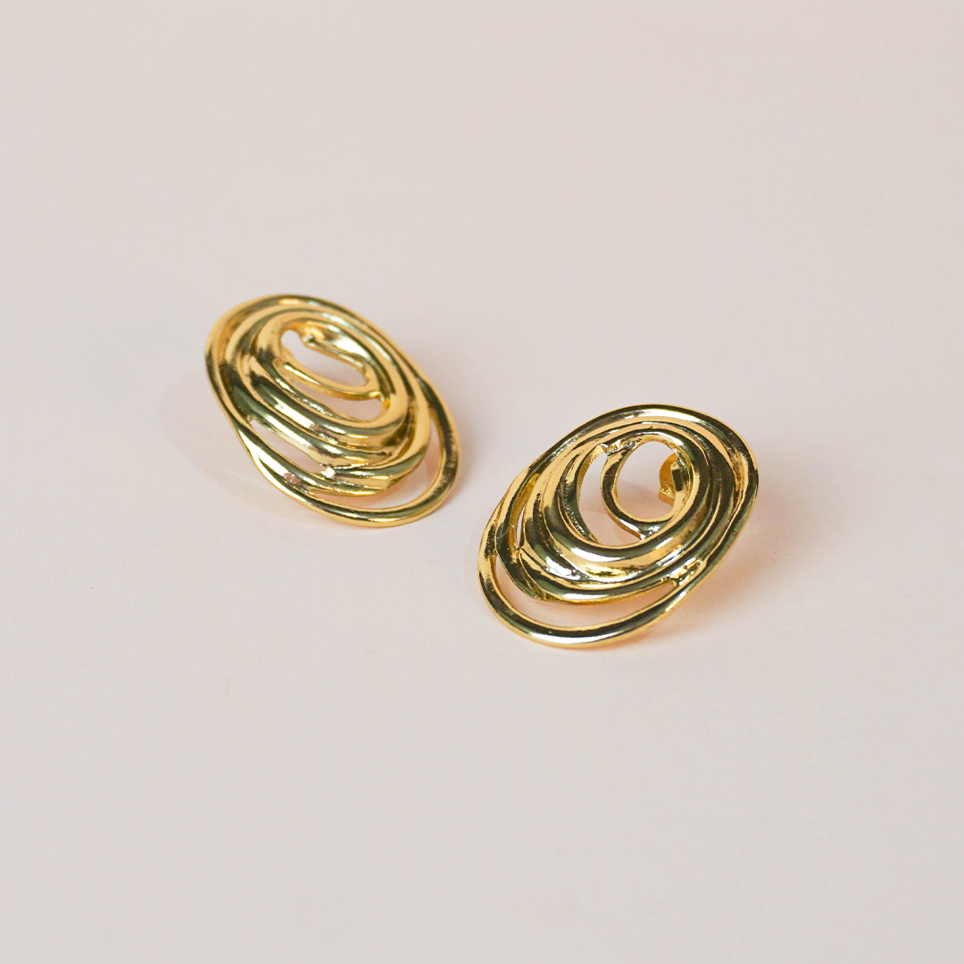 Aretes Renata Dorados