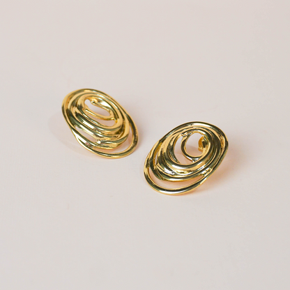 Aretes Renata Dorados