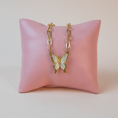 Collar Mariposa chuncky