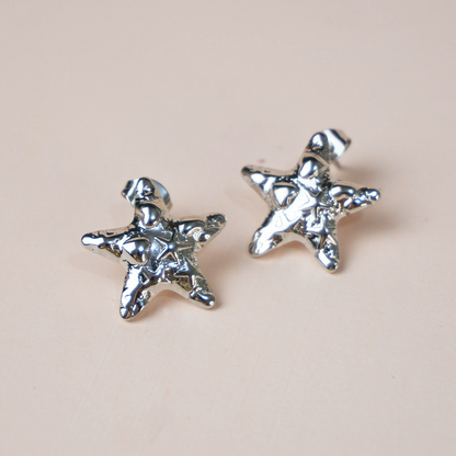Aretes estrella textura