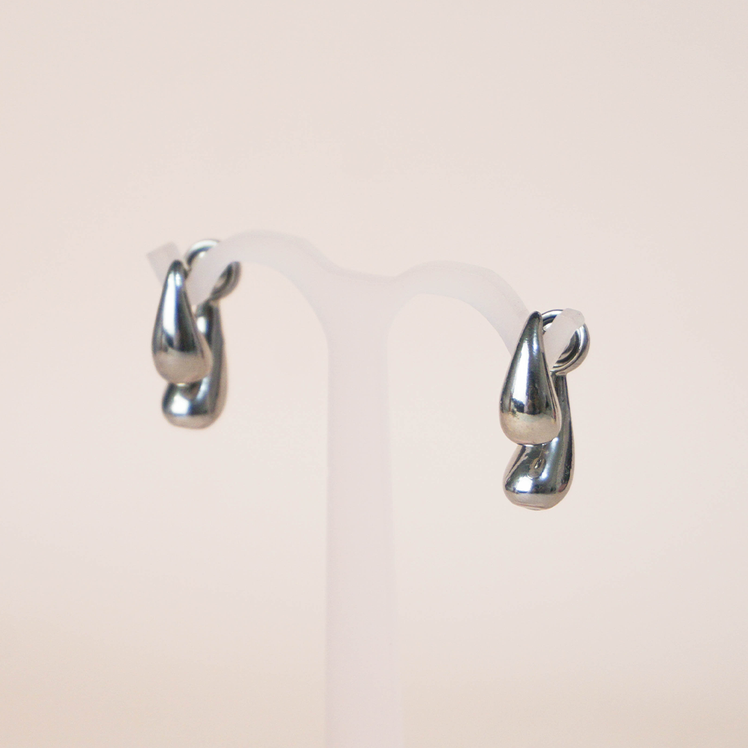 Aretes doble gota