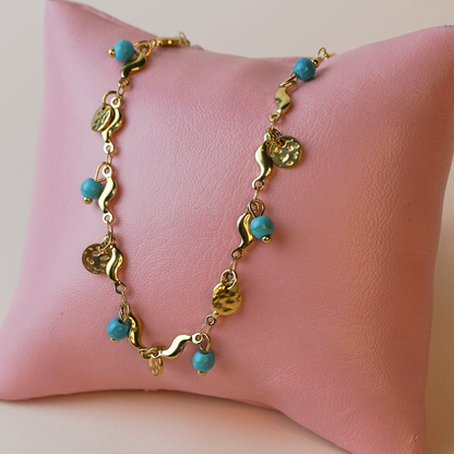 Collar turquesas