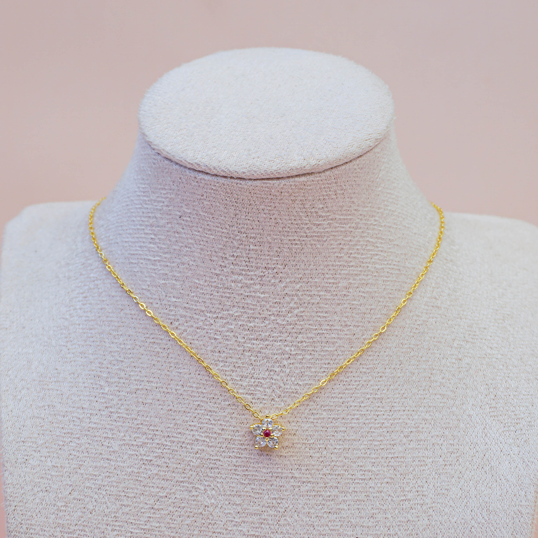 Collar florecita