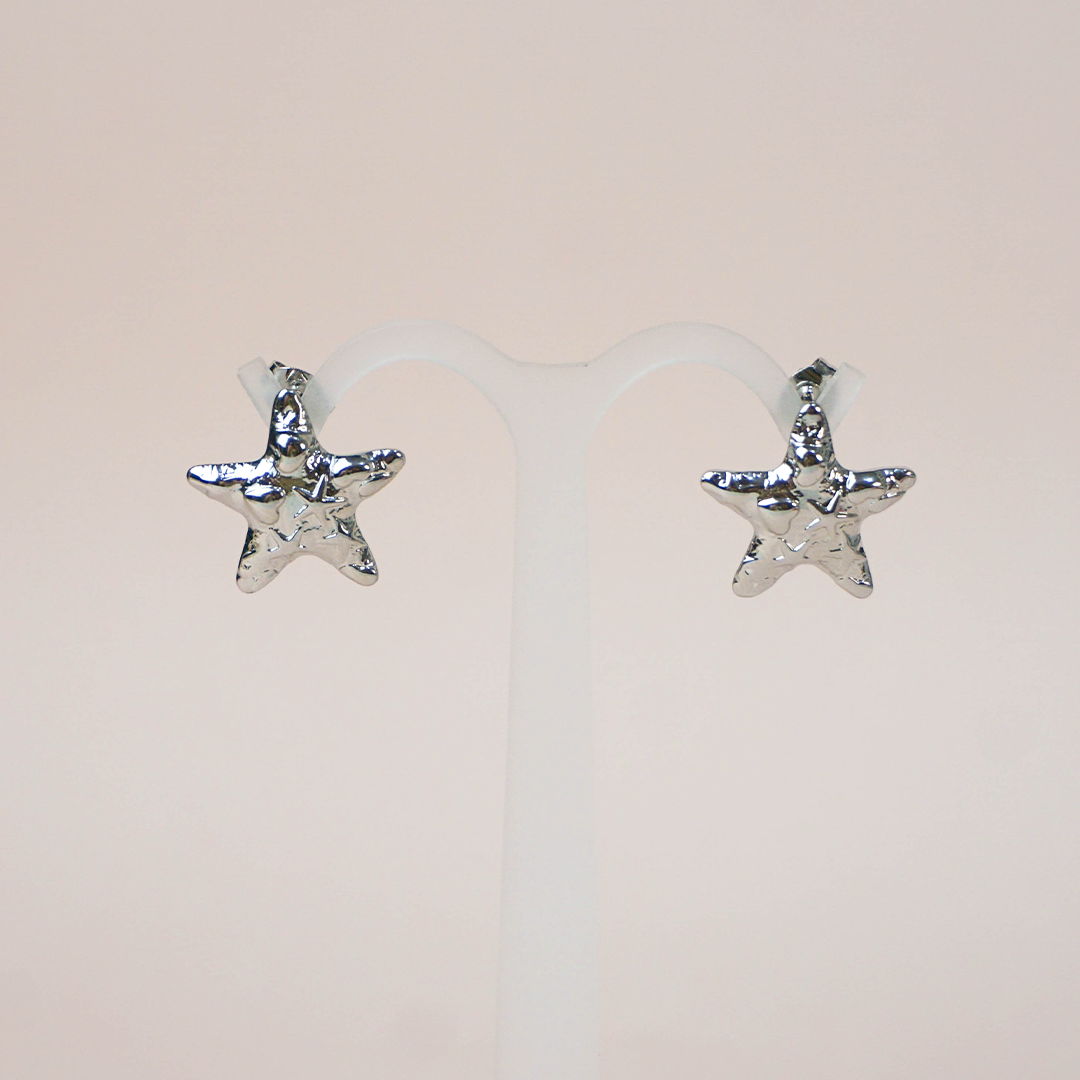 Aretes estrella textura