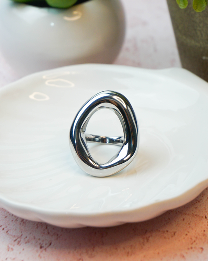 Anillo Babette XL plata