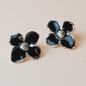 Aretes Diana negros