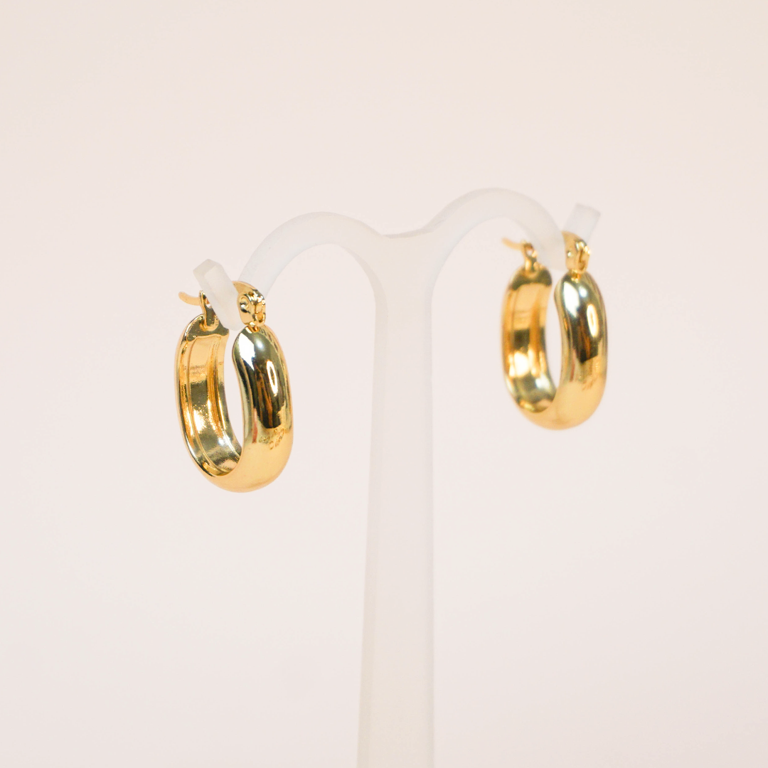 Aretes Kira dorados