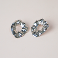 Aretes Giana invertidos (plata)