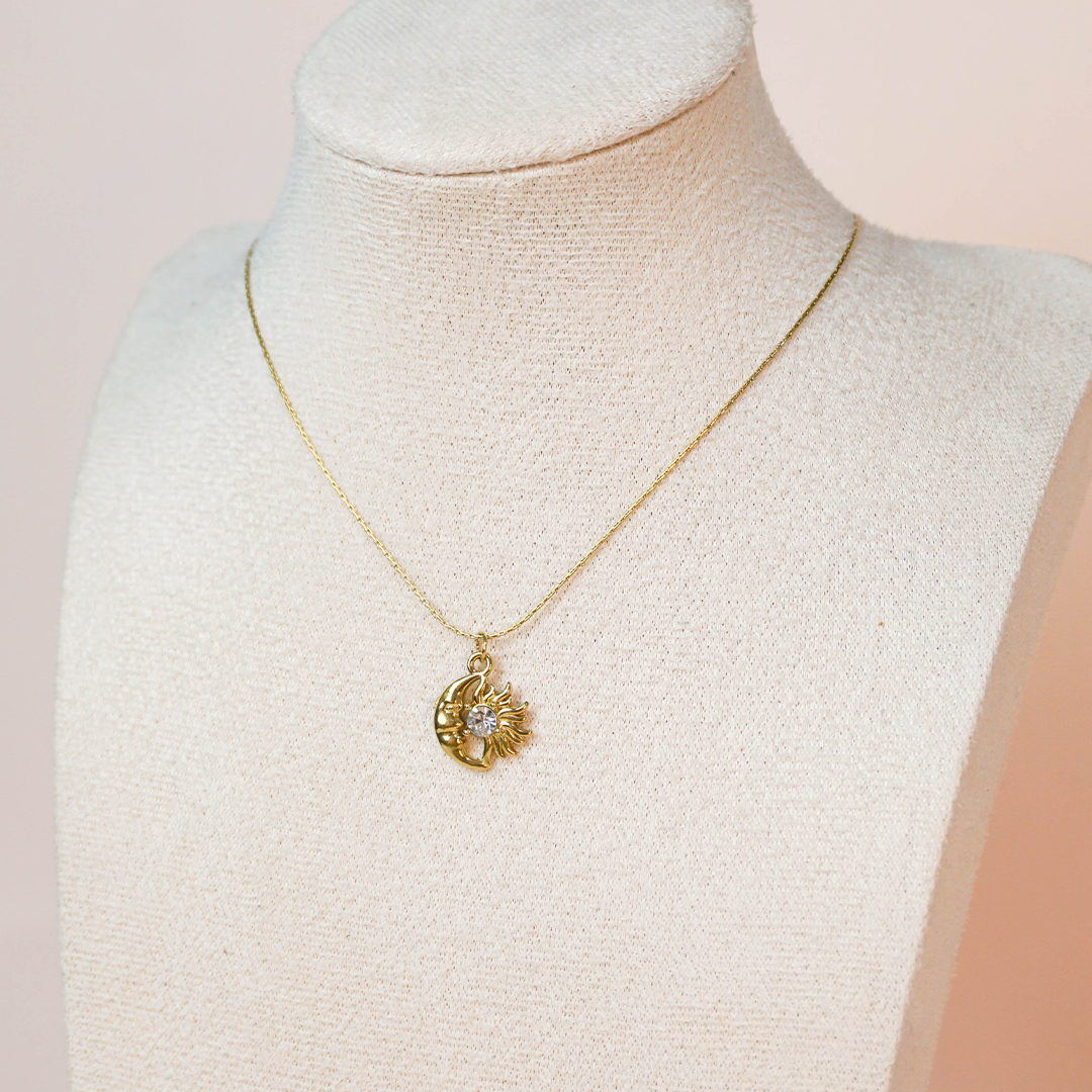 Collar sol y luna
