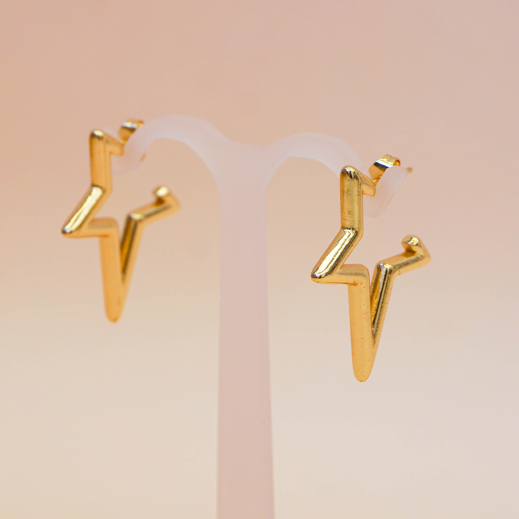 Aretes Maya dorados