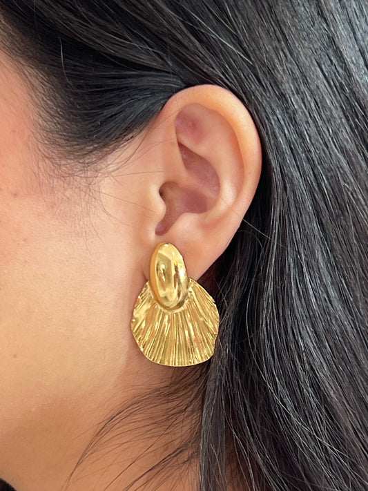 Aretes Paula Dorado