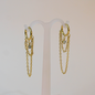 Aretes cadena