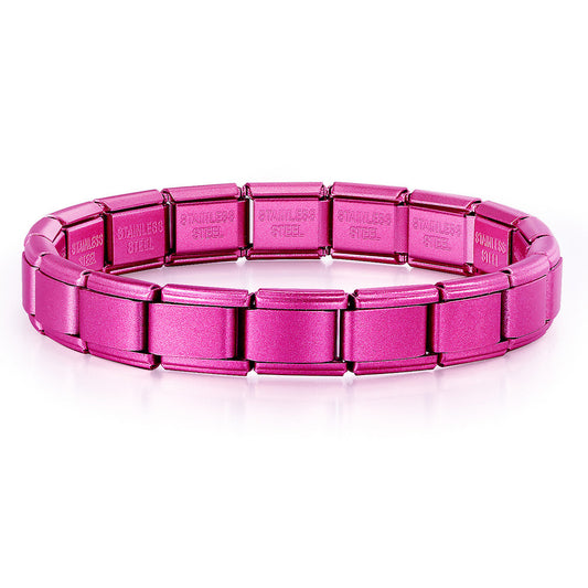 Pulsera Italiana Fucsia