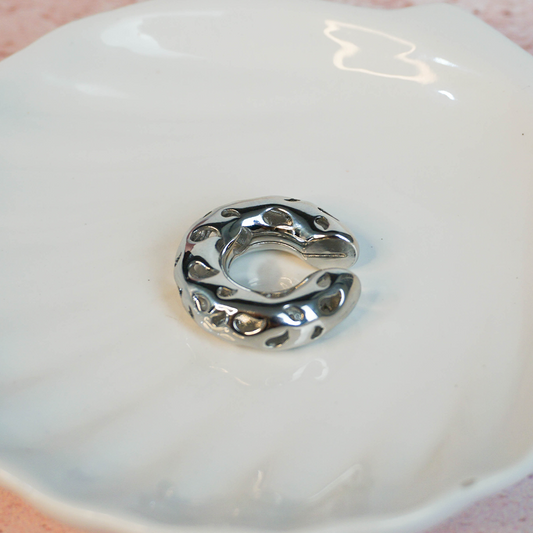 Simulador/Earcuff XL plateado