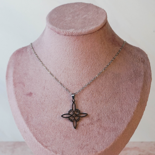 Collar nudo de bruja