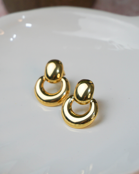 Aretes Abbie Dorados