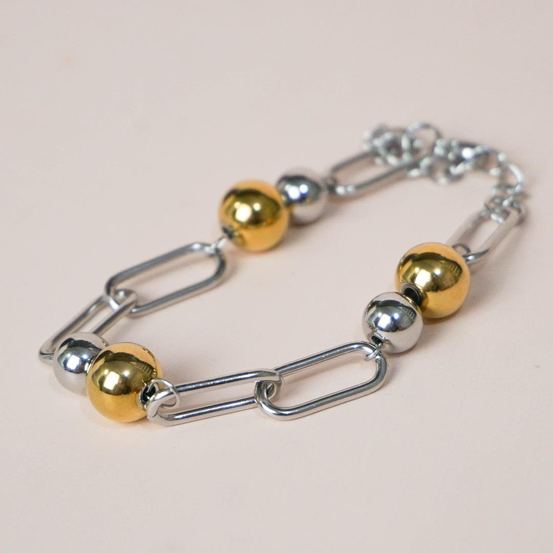 Pulsera bicolor