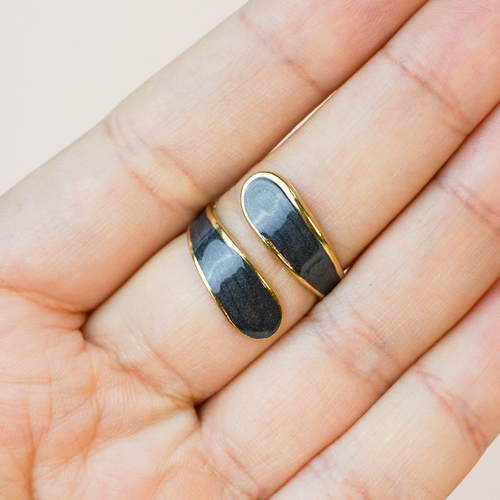 Anillo Alice negro