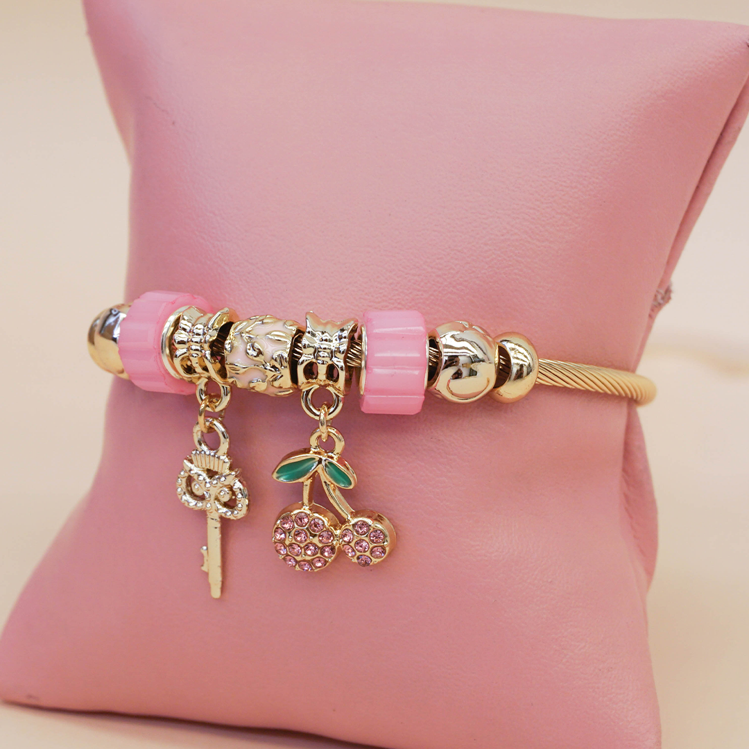 Pulsera charms llave