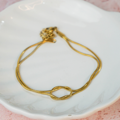 Pulsera Elena dorado