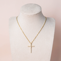 Collar cruz larga