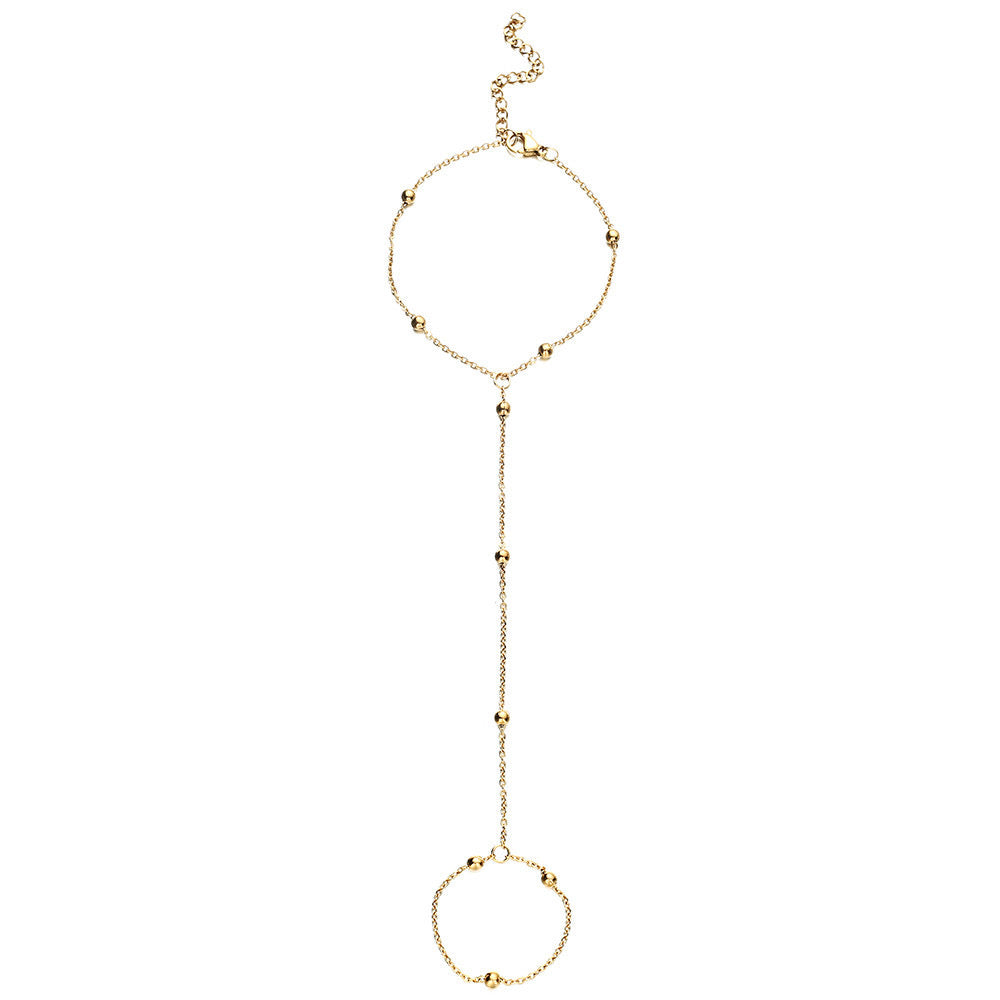 Anillo Pulsera Dorado